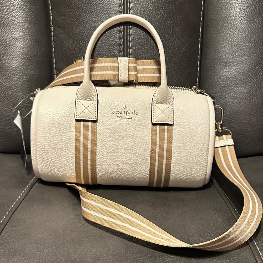 Kate Spade Cream Small Duffle
